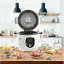 Мультиварка Tefal Cook4Me+ CY851130 6л 1600Вт 6 програм додаток 150 рецептів біло-сіра - мініатюра 5