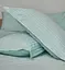 Набор наволочек Moon&Star Satin Stripe Stripe Mint 40х40 см 2 шт - миниатюра 2