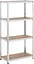 Стелаж металевий 150x70x30 4 полиці (сірий) - мініатюра 2