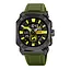 Чоловічий наручний годинник 2272BKAG Black-Army Green Skmei acs0030067 - мініатюра 1