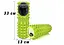 Массажный ролик EasyFit Grid Roller 33 см v.1.2 Салатовый (EF-2022-GN) - миниатюра 3