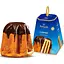 Кекс Melegatti Pandoro Gianduia з шоколадно-горіховим кремом 750 г - мініатюра 1