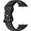 Ремешок DK CDK для Xiaomi Mi Smart Band 9 Pro Silicone Sport Band Nike (017600) (black / grey) - миниатюра 1