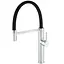 Змішувач для кухні Mixxus Premium Oliwer 017 з гнучким виливом MI6965 Хром - мініатюра 1