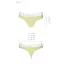 Спортивные трусики-стринги Passion PS007 Panties yellow L - миниатюра 4