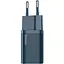 Мережевий зарядний пристрій Baseus Super Si 20W + Cable USB-C to Lightning Blue (TZCCSUP-B03) [60982] - мініатюра 2
