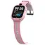 Смарт-часы детские Wonlex KT35 с камерой WI-FI GPS SIM-карта силиконовый ремешок Pink (17978) - миниатюра 3