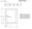 Душовий піддон Radaway Laros D 80 x 90 SLD8917-01 - мініатюра 2