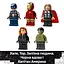 Конструктор LEGO Super Heroes Логотип и минифигурки Marvel 931 деталь (76313) - миниатюра 12