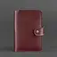 Шкіряна обкладинка для паспорта 3.0 бордова - мініатюра 6