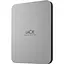 Зовнішній жорсткий диск LaCie Mobile Drive 2TB Moon Silver (STLP2000400) [132822] - мініатюра 3