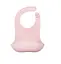 Силиконовый нагрудник слюнявчик 31х22 см, без бисфенола А, Dark Pink - миниатюра 1