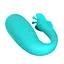 Вибратор для пар Pretty Love Remi 9.6 см бирюзовый - миниатюра 3