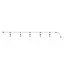 Уличная гирлянда Brille на 5 ламп HD-123S/5 E27 IP65 BK 5m - миниатюра 7