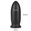 Велика анальна пробка LoveToy 9" King Sized Anal Bomber 20.3 см (чорний) - мініатюра 6