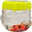 Вязкая масса слайм Danko Toys Crystal Slime CS-01-01U с бусинками желтая - миниатюра 1