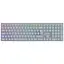 Клавиатура Canyon HKB-W11 Slim Dual Mode Wireless/Bluetooth RGB UA Grey (CNS-HBTK11G) - миниатюра 1
