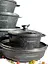 Набор кастрюль и казанов Edenberg EB-12911 с мраморным покрытием 10 предметов для всех типов плит - миниатюра 7