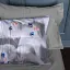 Простыня MirSon Сатин 22-1402 Silvery Cats 180x220 см (2200010567236) - миниатюра 5