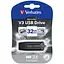 USB флеш накопитель Verbatim 32GB Store 'n' Go Grey USB 3.0 (49173) - миниатюра 5