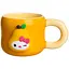 Чашка фарфоровая Yiwu Sanrio 400 мл с магнитом оранжевый Yiwu FM-37B - миниатюра 1