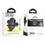 Автотримач для телефона HOCO H18 Mighty one-button car holder(air outlet) Black - мініатюра 2