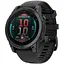 Смарт-часы Garmin Fenix E Черный/Серый с силиконовым ремешком 47мм QuickFit 22 мм - миниатюра 1