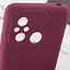 Чехол Lakshmi Silicone Cover Full Camera AAA для Xiaomi Redmi 12C Бордовый/Plum - миниатюра 6