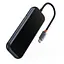 USB-Hub Baseus AcmeJoy 4-Port Type-C HUB Adapter（Type-C to USB3.0*3+Type-C PD&Data *1）Dark Gray - мініатюра 2