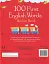 100 First English Words. Sticker Book - мініатюра 2