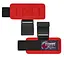 Крюки для тяги на запястье Power System PS-3310 Hardcore Hooks Black/Red (PS-3310_Black-Red) - миниатюра 2