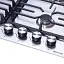 Поверхность газовая на металле Weilor GM W 624 SS - миниатюра 5