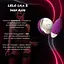 Віброяйце Lelo Lyla 2 Deep Rose з пультом дистанційного керування технологією SenseMotion водонепроникне - мініатюра 2