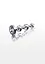 Анальний стимулятор Anal Play Diamond Star Beads S 10.5 см (сріблястий) - мініатюра 6