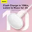 Наушники Baseus True Wireless Earphones Bowie E2 (NGTW090002) белые - миниатюра 5