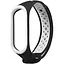 Ремінець для фітнес-браслета MiJobs для Xiaomi Mi Band 3 і 4 Nike Design чорний з білим - мініатюра 1