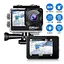Портативна екшн камера F302AATR Full HD 5K Wi-Fi з пультом ДУ - мініатюра 4