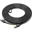 Патч-корд Hoco US07 General Cat 6 U/UTP Pure Copper Flat Network Cable 20m Black (780720) [149276] - миниатюра 1