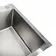 Кухонная мойка нержавейка Platinum Handmade 70x50 HSB (квадратный сифон 3,0/1,0), Нержавеющая сталь - миниатюра 3