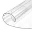 М'яке (гнучке, рідке) скло скатертину на стіл Soft Glass 1.2х1.8м (товщина 1.5 м) Прозора - мініатюра 1