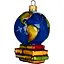 Ялинкова прикраса Різдвяні історії Глобус мандрівника скло (4820001045277) - мініатюра 1