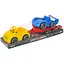 Игровой набор Tigres Kid cars Sport: кабриолет с прицепом + гонка на планшетке (39824) - миниатюра 1