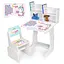Дитяча Парта N 2071-9-1 білий, зі стільчиком - мініатюра 1