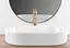 Умивальник Rea Nadia 60 white matt накладний REA-U9657, Білий матовий - мініатюра 4