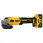 Шлифмашина угловая аккумуляторная бесщеточная DeWALT, 18 В XR Li-lon 4 Ач (DCG407M2T) - миниатюра 3