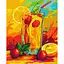 Картина за номерами на підрамнику Brushme Фруктовий коктейль - мініатюра 1
