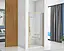 Душевые двери Rea Rapid Swing 90 brushed gold REA-K2502, прозрачный, золотой - миниатюра 2