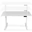 Компьютерный стол с регулируемой высотой Di Volio Biago белый - миниатюра 6