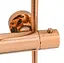 Душовя система Rea Lungo з термостатом та виливом rose gold REA-P6606, Теплий захід сонця - мініатюра 7