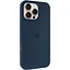 Чохол Epik Silicone Case Full Protective AA для Apple iPhone 16 Pro Max 6.9 Синій/Deep navy - мініатюра 1